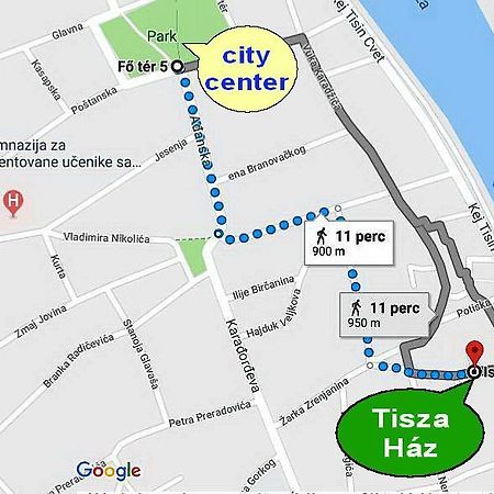 Guest House Tisza Haz Senta Ngoại thất bức ảnh